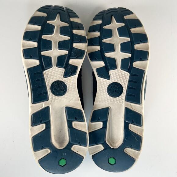 Timberland Flyroam Blue Suede Leather Sneakers Shoes Men 12 - Picture 6 of 13